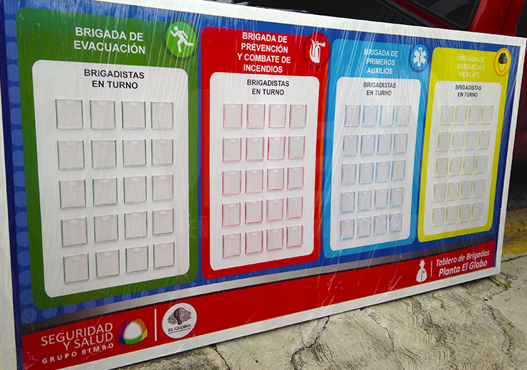 Tableros para comunicación empresarial