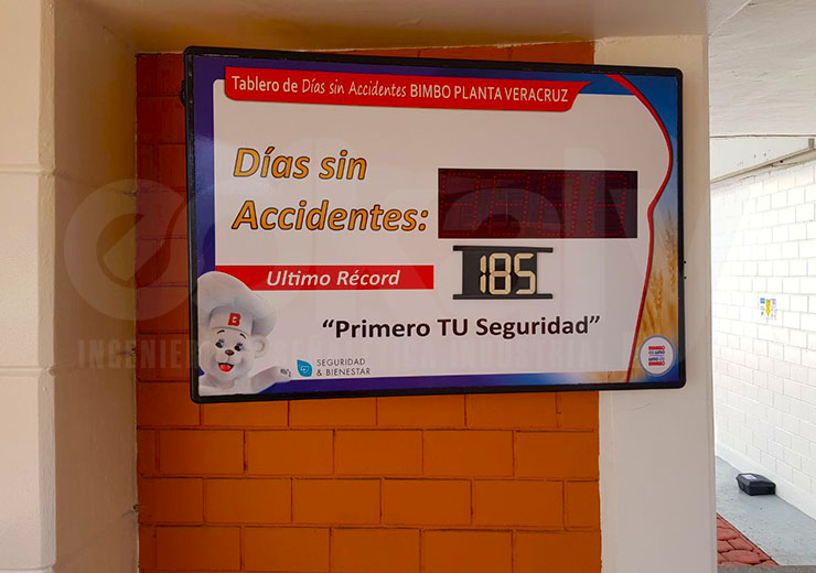 Tableros de días sin accidentes