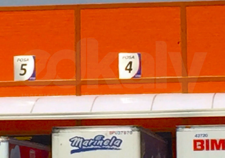 Letreros reflejantes en lamina o pvc