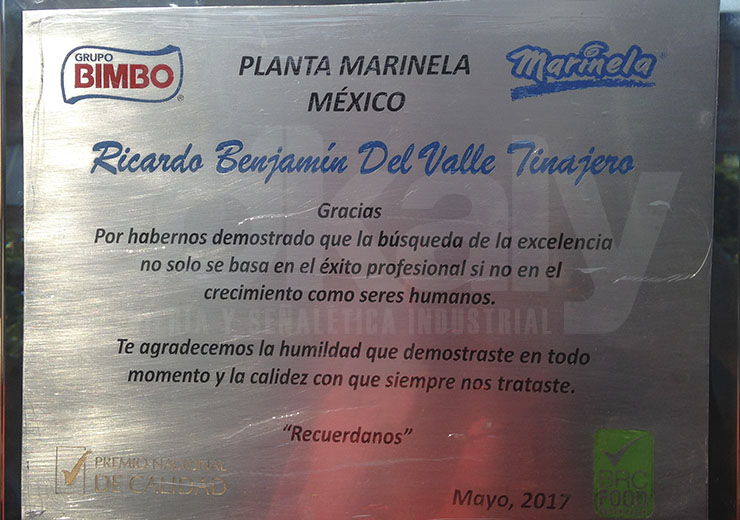 Cuadros y Reconocimientos